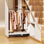 Undermount Drawer Slides, 40 inch, Full Extension Ball Bearing Under Stair Cabinet Rails, 260 LB Load V952-LTJHG40YC2601UNLGV0