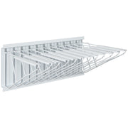 Wall Mount Blueprint Storage Rack Blueprint Holder with 12 Pivot Brackets V952-LTJJS12CBGS0O6TS3V0