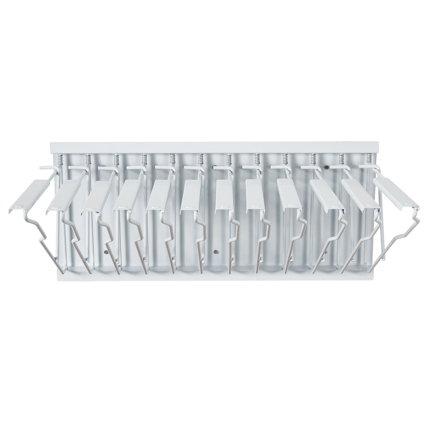 Wall Mount Blueprint Storage Rack Blueprint Holder with 12 Pivot Brackets V952-LTJJS12CBGS0O6TS3V0