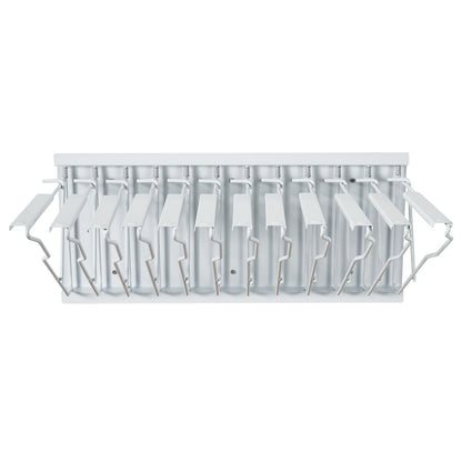 Wall Mount Blueprint Storage Rack Blueprint Holder with 12 Pivot Brackets V952-LTJJS12CBGS0O6TS3V0