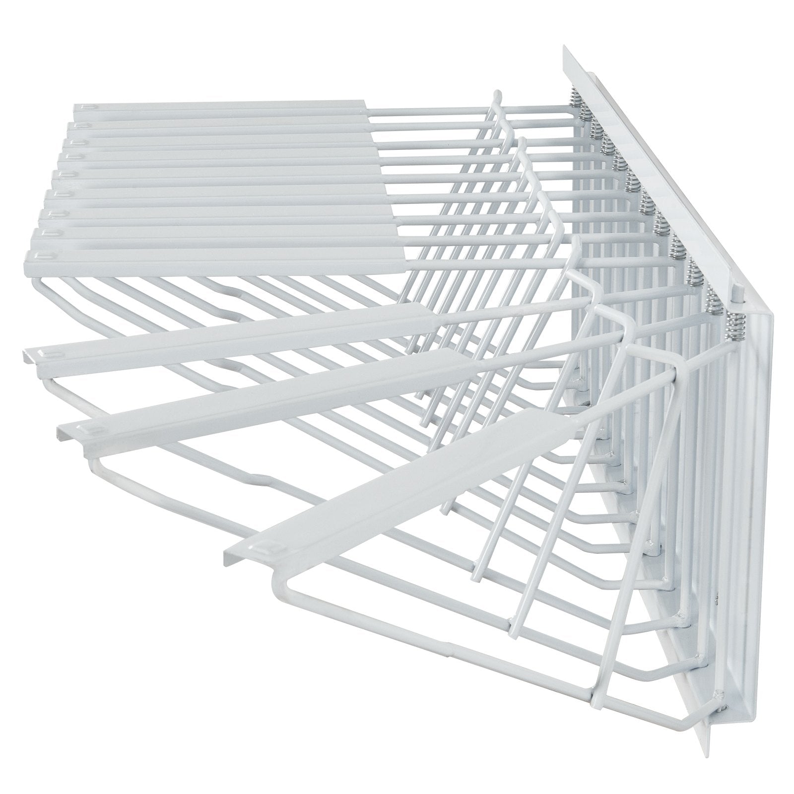 Wall Mount Blueprint Storage Rack Blueprint Holder with 12 Pivot Brackets V952-LTJJS12CBGS0O6TS3V0