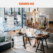 Mobile Blueprint Storage Rack, Plan Holder with 12 Pivot Brackets, Mobile Blueprint Holder Adjustable Height V952-LTJJS12CYDS0N873YV0