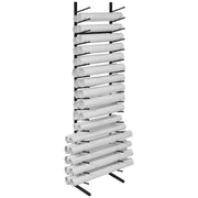 Blueprint Storage Rack, Hanging Poster Display Rack 16-Tier, Vertical Blueprint Roll File Holder 2 V952-LTJJS16CLDS0NSQ0RV0