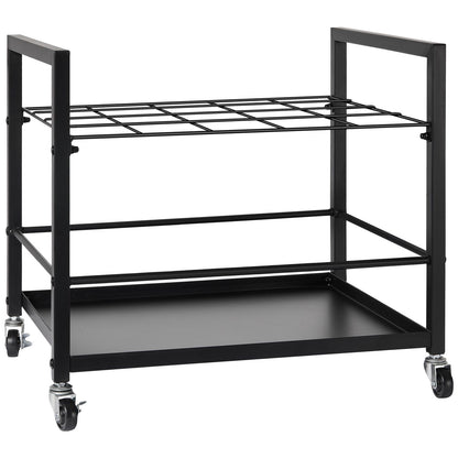 Blueprint Storage Rack, 20 Slots Blueprint Holder with Wheels, Mobile Metal Blueprint Storage Cart for Map V952-LTJJS20CLDS0NMRQHV0