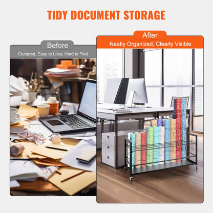 Blueprint Storage Rack 50 Slots Mobile Roll File Holder for Architectural V952-LTJJS50CLDS018IB0V0