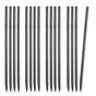 Rebar Stakes, 406.4 mm, Heavy-Duty 11.5 mm Diameter, Straight Galvanized Steel Ground Anchors with Chisel V952-LWDDIJ16YC12WII5A001V0