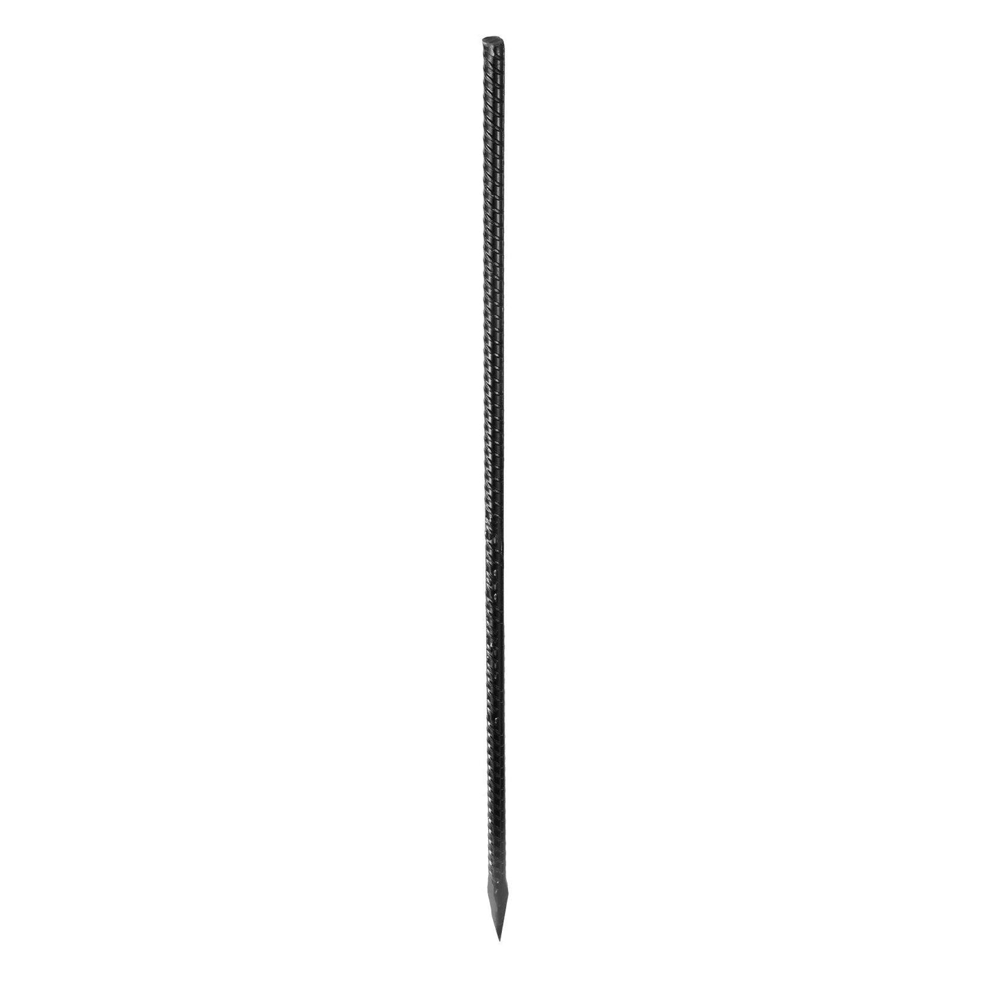 Rebar Stakes, 609.6 mm, Heavy-Duty 12 mm Diameter, Straight Galvanized Steel Ground Anchors with Chisel Point V952-LWDDIJ24YC12MNNC0001V0