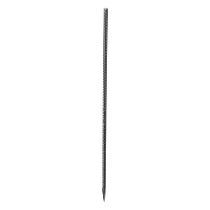 Rebar Stakes, 609.6 mm, Heavy-Duty 12 mm Diameter, Straight Galvanized Steel Ground Anchors with Chisel Point V952-LWDDIJ24YC12MNNC0001V0