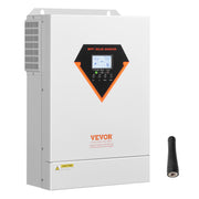 Hybrid Solar Inverter, 6000W, All in One Pure Sine Wave Power Inverter Charger, 220V AC, with Built-in 120A V952-LWGPNKYTJ23038TOPV7
