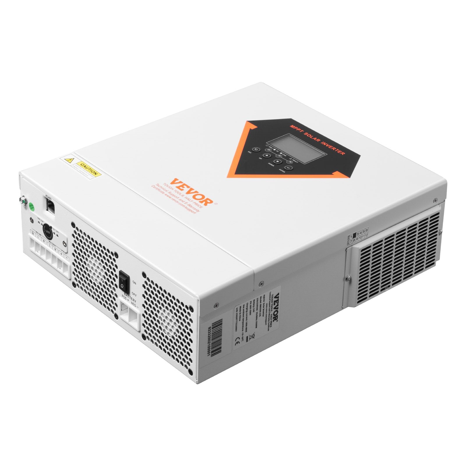 Hybrid Solar Inverter, 3500W, All in One Pure Sine Wave Power Inverter Charger, 220V AC, with Built-in 100A V952-LWGPNKYTJ230DIY24V7