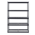 Storage Shelves, 1361 kg, 5 Tier Heavy Duty Garage Shelving, 609.6 x 1219.2 x 1828.8 mm Adjustable Metal V952-LXLZLKHJ2448JA98TV0