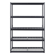 Storage Shelves, 1361 kg, 5 Tier Heavy Duty Garage Shelving, 609.6 x 1219.2 x 1828.8 mm Adjustable Metal V952-LXLZLKHJ2448JA98TV0