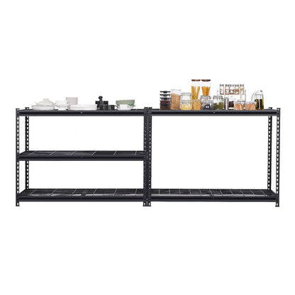 Storage Shelves, 1361 kg, 5 Tier Heavy Duty Garage Shelving, 609.6 x 1219.2 x 1828.8 mm Adjustable Metal V952-LXLZLKHJ2448JA98TV0