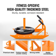 Weight Power Pull Push Sled Fitness Strength Speed Training Sled Orange V952-LXQC12YCTXDWMQYRZV0