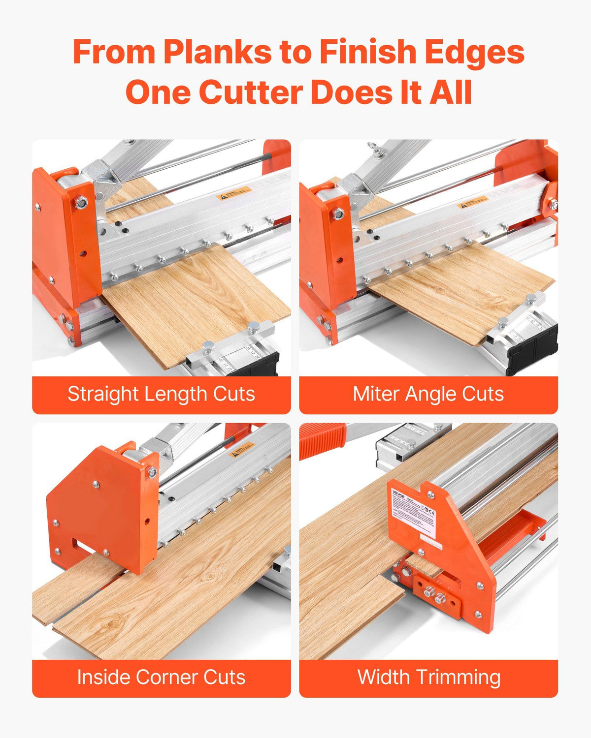 304.8mm Vinyl Floor Cutter, 12mm Thick Laminate Flooring Cutter with Upgraded Labor-Saving Aluminum-Alloy V952-LXQGDBQGJ12IODEYR001V0