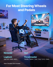 Racing Wheel Stand, Adjustable & Foldable Simulator Stand for Logitech G29 G27 G920 G923, Thrustmaster T300RS V952-LXZJNEWG920DOQ8CO001V0