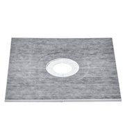Shower Curb Kit, 914x914mm Shower Pan Kit with 160mm Central Drain, Lightweight EPS Shower Installation Kits V952-LYAZDB3636YCVU1CGV0