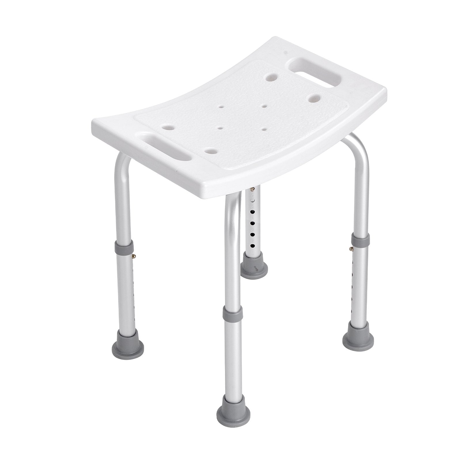 Shower Chair, Adjustable Height Shower Stool with Built-in Handles, Shower Seat for Inside Shower or Tub, V952-LYDFXFLHJPESOYK86V0