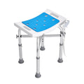 Shower Chair, Adjustable Height Shower Stool with Crossbar Support, Shower Seat for Inside Shower or Tub, V952-LYDFXLHJPEWFYGW6TV0