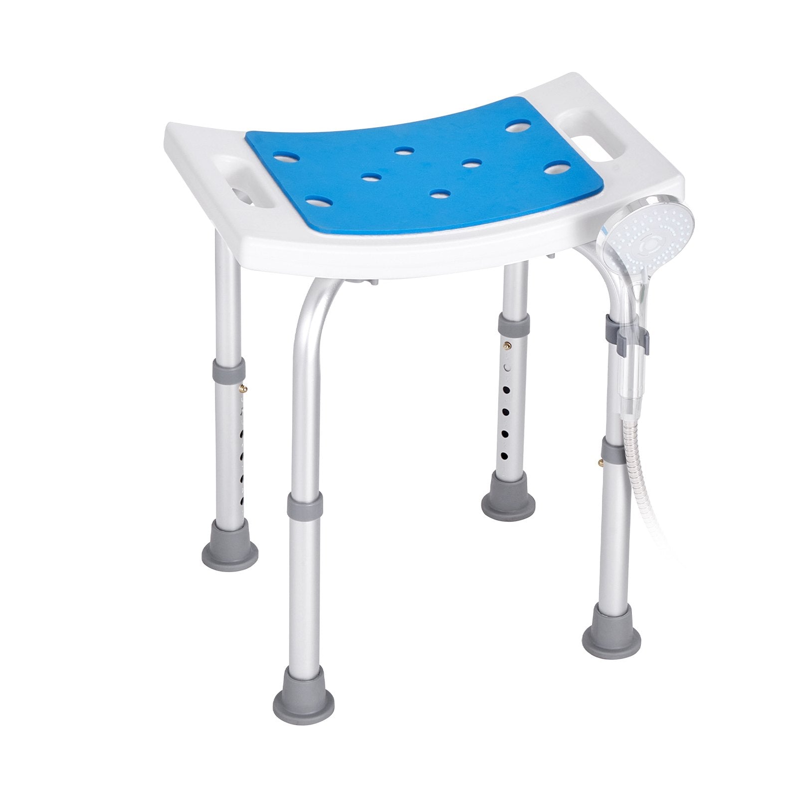 Shower Chair, Adjustable Height Shower Stool, Shower Seat for Inside Shower or Tub, Non-Slip Bench Bathtub V952-LYDFXSLHJPESDZCC9V0