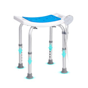 Shower Chair, Adjustable Height Shower Stool, Shower Seat for Inside Shower or Tub, Non-Slip Bench Bathtub V952-LYDFXSLHJPESDZCC9V0
