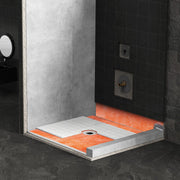 Waterproof Membrane for Shower, 1.2 x 40 m 46.45 m2 Waterproofing Tile Membrane, 0.5mm Thickness Polyethylene V952-LYFSM4125FT078LQJ001V0