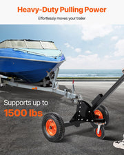 Trailer Dolly, 1500lbs Tongue Weight Capacity, 2 in 1 Trailer Mover with 2 in Ball, 16 in Pneumatic Tires and V952-LYSDQYC1500LJYV2YV0