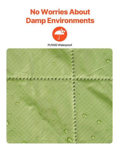 Camping Blanket 2.08 m x 1.4 m Warm Stadium Blanket 330GSM Outdoor Travel V952-LYTCSDLYLRPPCLSMKV0