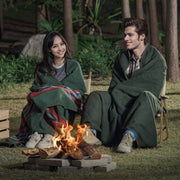 Wool Camping Blanket, Large Warm Stadium Blanket, Waterproof & Windproof, Flame Retardant, Great for V952-LYTCSYMHFPP5P7EO5V0