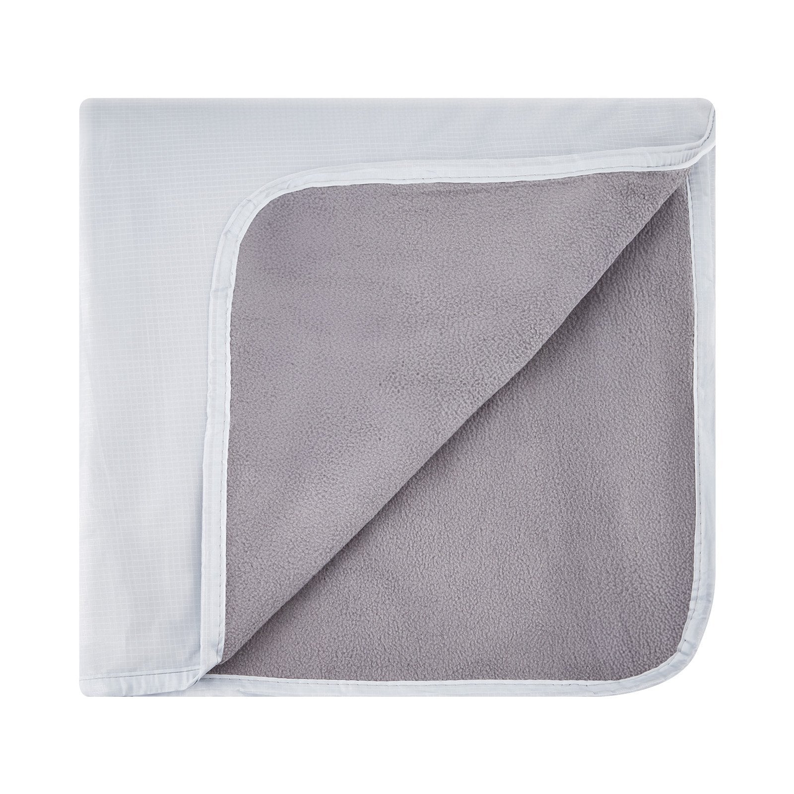 Camping Blanket 2 m x 1.5 m Wearable Warm Stadium Blanket Light Grey. V952-LYTJZKKCDDLYJ2MF1V0