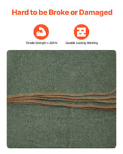 Wool Camping Blanket 1.62 m x 2.23 m for Camping Hiking Travel Texture V952-LYTWLYMHFPP3SJS97V0