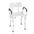 Shower Chair, Shower Seat with Back, Adjustable Height Shower Stool, Shower Chair for Inside Shower Bathtub, V952-LYYFXFLHJPESAQLY8V0