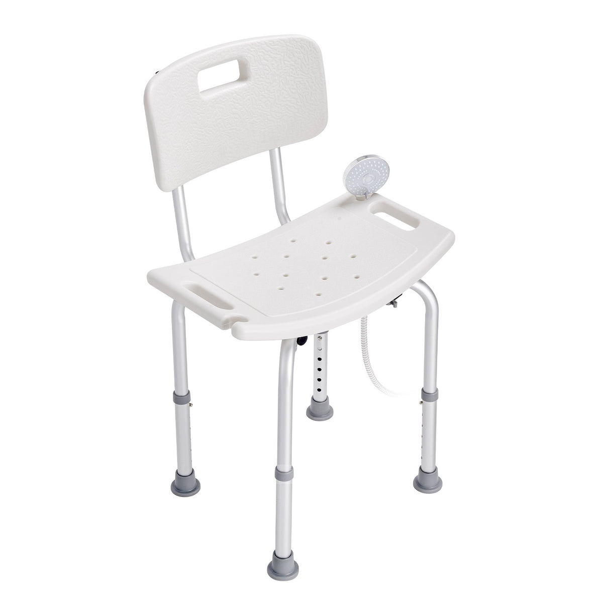 Shower Chair, Shower Seat with Back, Adjustable Height Shower Stool, Shower Chair for Inside Shower Bathtub, V952-LYYFXLHJPESWYQ55WV0