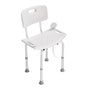 Shower Chair, Shower Seat with Back, Adjustable Height Shower Stool, Shower Chair for Inside Shower Bathtub, V952-LYYFXLHJPESWYQ55WV0