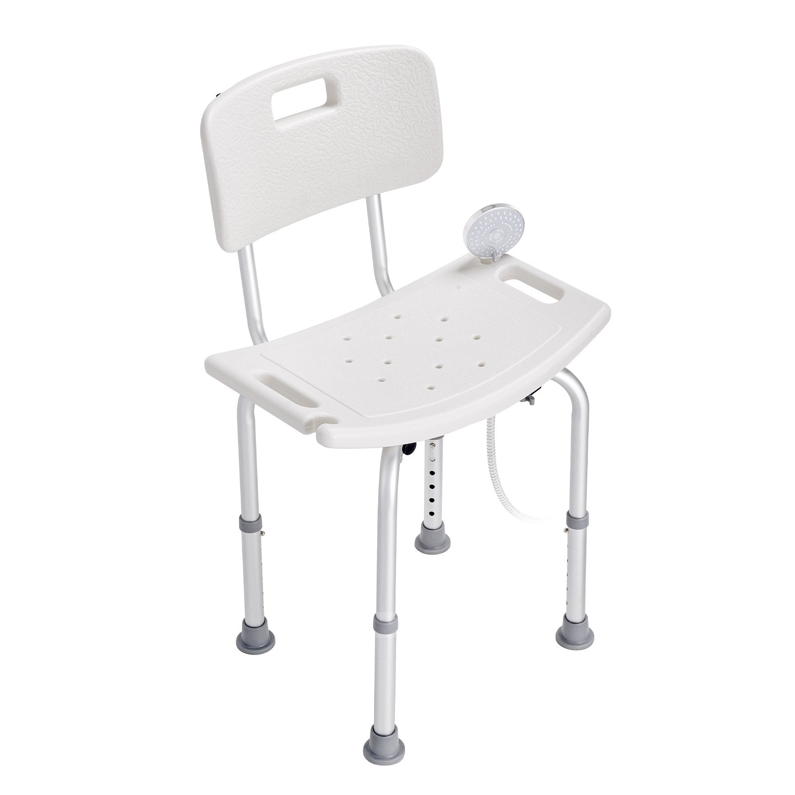 Shower Chair, Shower Seat with Back, Adjustable Height Shower Stool, Shower Chair for Inside Shower Bathtub, V952-LYYFXLHJPESWYQ55WV0
