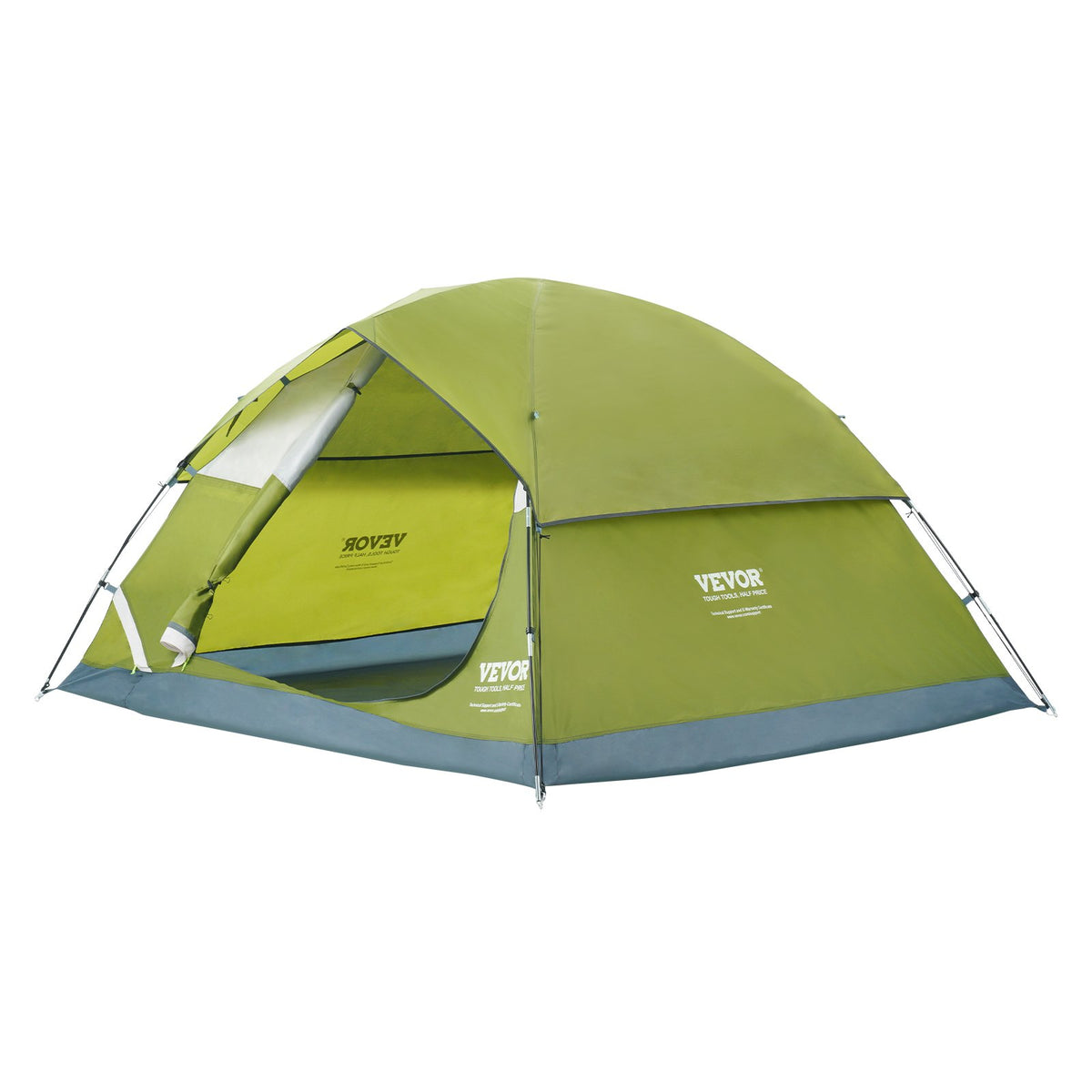 Camping Tent, 7 x 7 x 4 ft Fit for 6 Person, Waterproof Lightweight Backpacking Tent, Easy Setup, with Door V952-LYZPBLXWDLNJBUREMV0