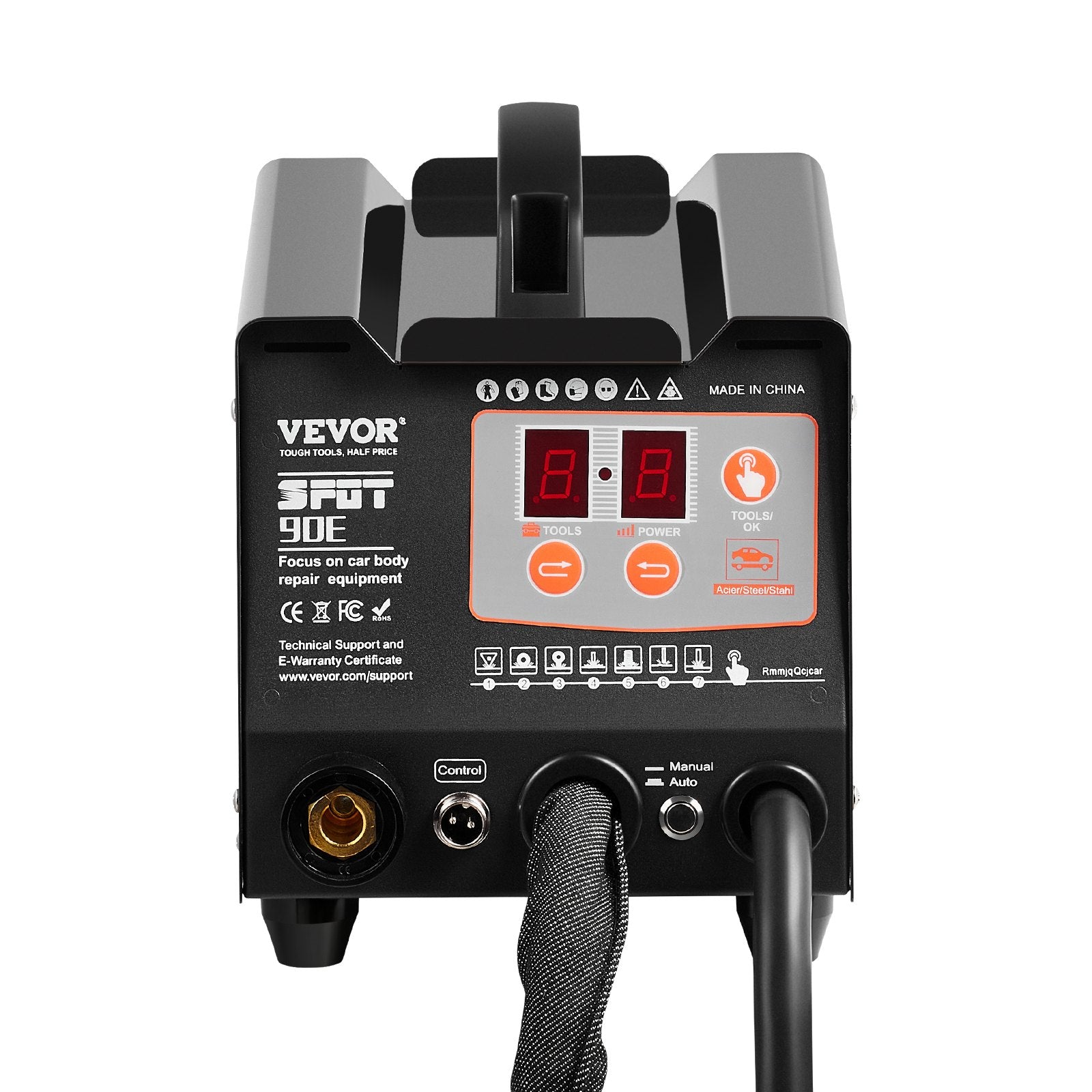 Spot Welder Dent Puller 3KW Stud Welder Dent Repair Kit with 2 Welding Gun V952-LZHJ30KW7ZGNRYSVJV3