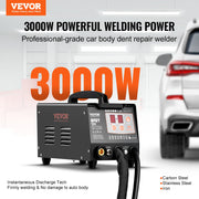 Spot Welder Dent Puller 3KW Stud Welder Dent Repair Kit with 2 Welding Gun V952-LZHJ30KW7ZGNRYSVJV3