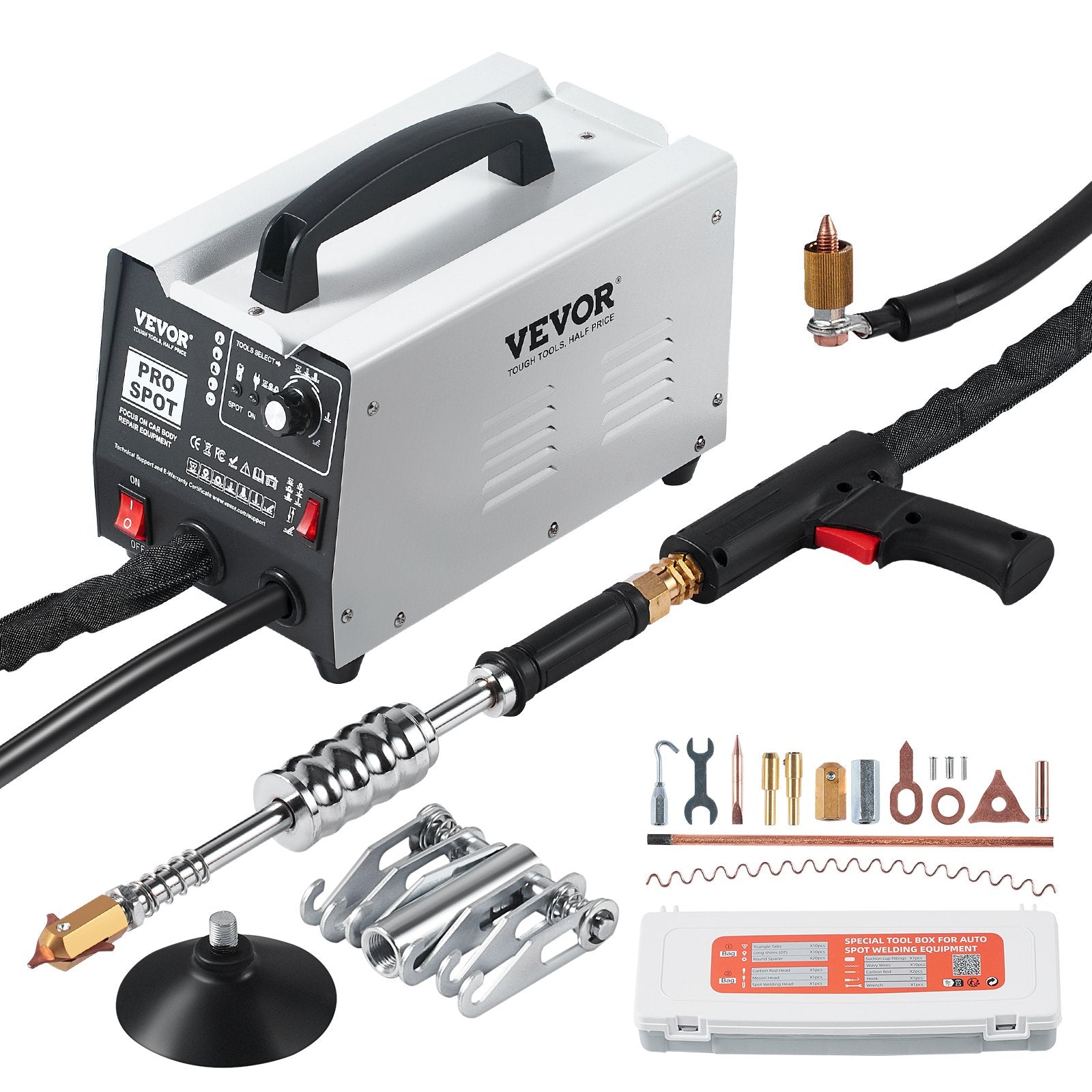 Stud Welder Dent Repair Kit Spot Welding Dent Puller Machine with 7 Modes V952-LZHJFTSSD18KUOYZ6V3