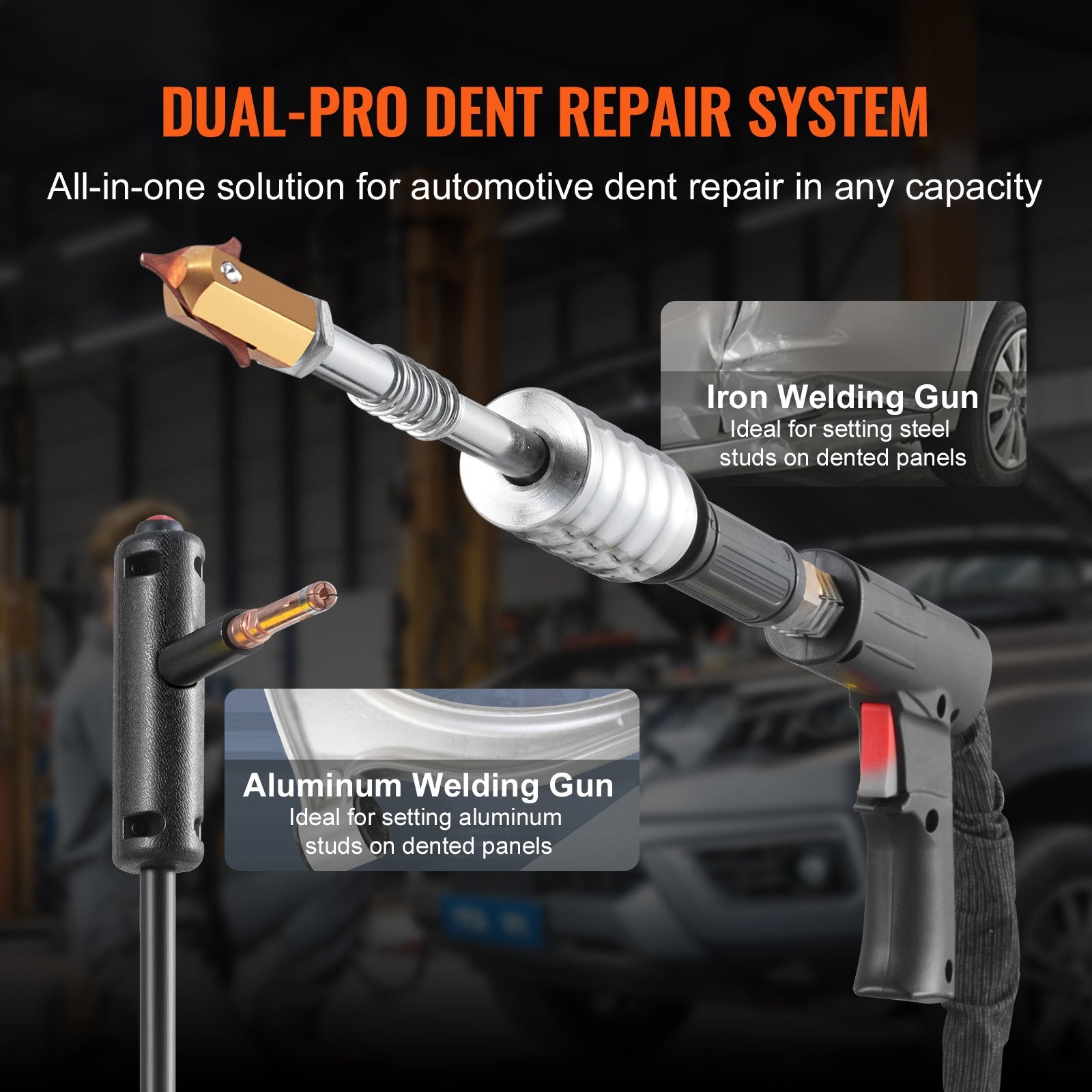 Dual Pro Stud Welder Professional 5KW Welder for Steel & Aluminum Panels V952-LZHJFTSZDSD1DIN4DV3