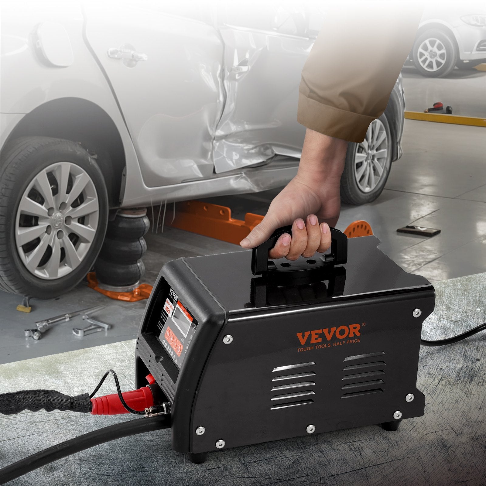 Stud Welder Dent Repair Kit, 3KW Spot Welder Dent Puller with Auto/Manual Welding & 9 Versatile Modes, Auto V952-LZHJFTSZDSD3DV3W9V3