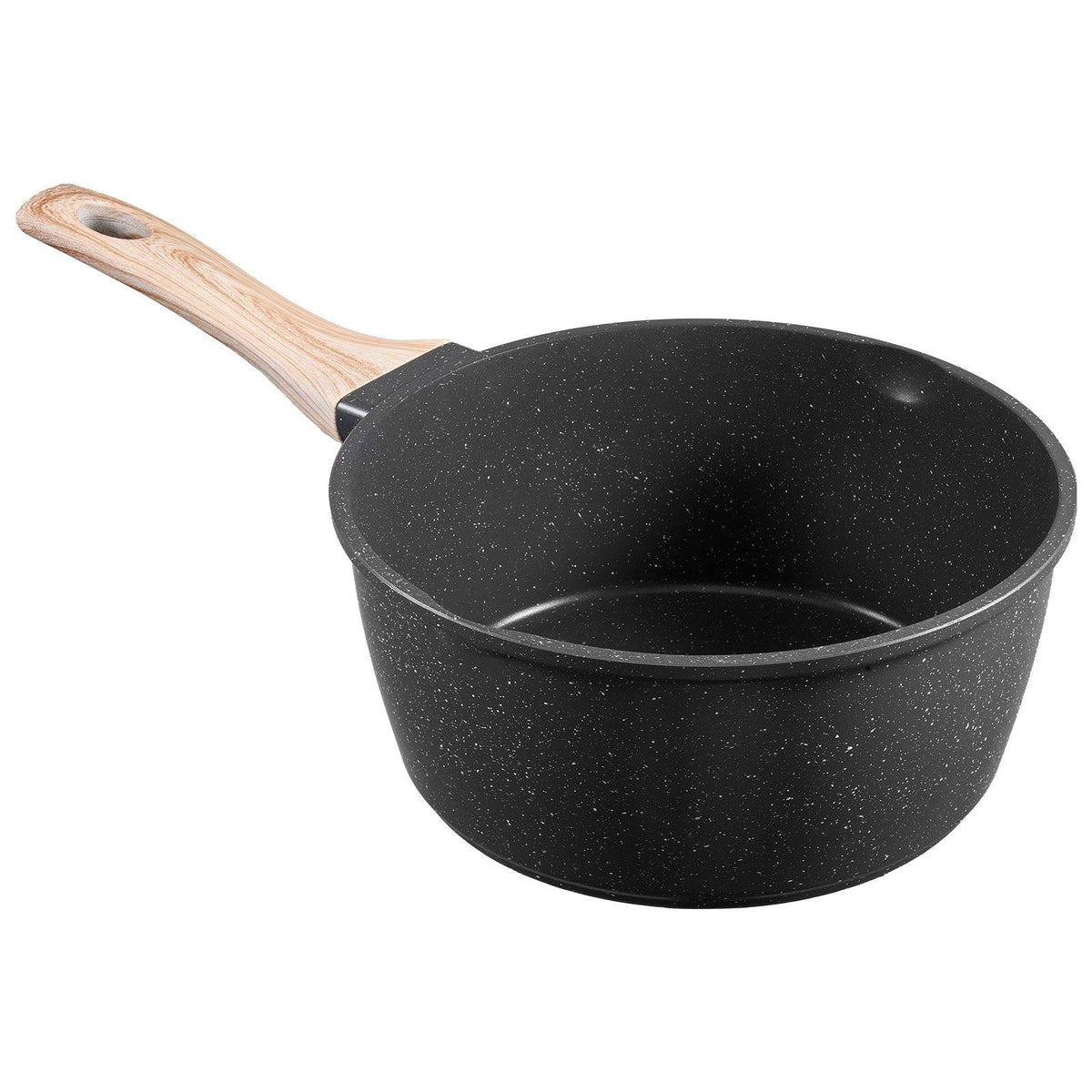 2.5 QT Saucepan, Nonstick Saucepan with Tempered Glass Lid, Multipurpose Cooking Sauce Pot with Detachable V952-LZJG25QTTFLT9T09W001V0