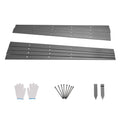 Metal Landscape Edging, 8 Packs 72 in Rust-Resistant Aluminum Alloy Landscape Edging, Bendable Garden Edging V952-LZJSPZ8PCS72VOIEEV0