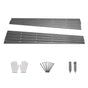 Metal Landscape Edging, 8 Packs 72 in Rust-Resistant Aluminum Alloy Landscape Edging, Bendable Garden Edging V952-LZJSPZ8PCS72VOIEEV0