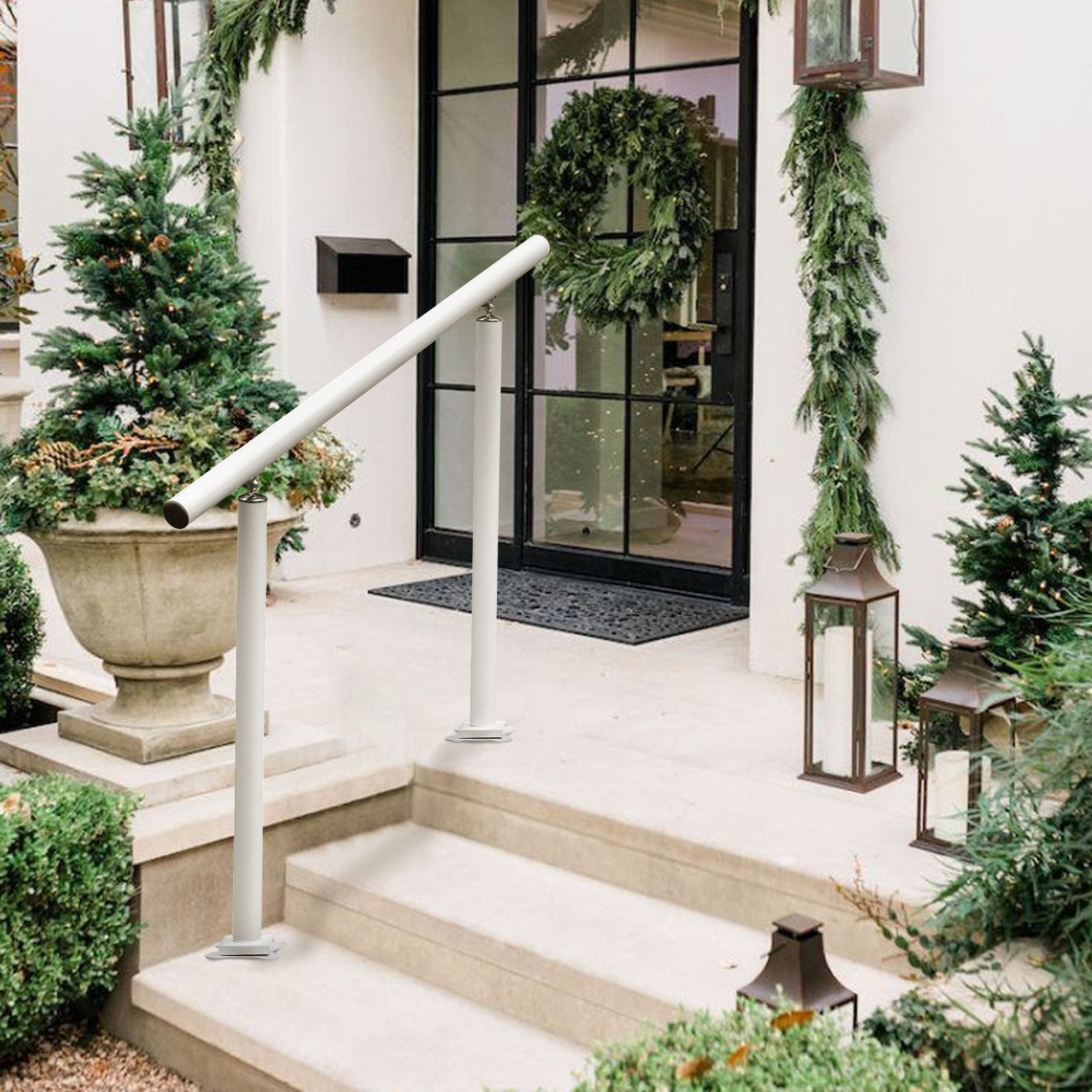 Handrail Outdoor Stairs, 3ft, 34 Inch Outdoor Handrail, Outdoor Stair Railing Adjustable from 0 to 60 Degrees V952-LZLTFS3YCYGBSDLZ1V0