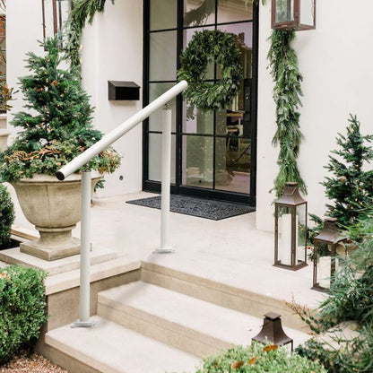 Handrail Outdoor Stairs, 3ft, 34 Inch Outdoor Handrail, Outdoor Stair Railing Adjustable from 0 to 60 Degrees V952-LZLTFS3YCYGBSDLZ1V0