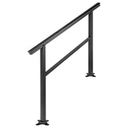 Handrail Outdoor Stairs 47.6 X 35.2 Inch Outdoor Handrail Outdoor Stair Railing Adjustable from 0 to 30 V952-LZLTFSDHGLZHSKD01V0
