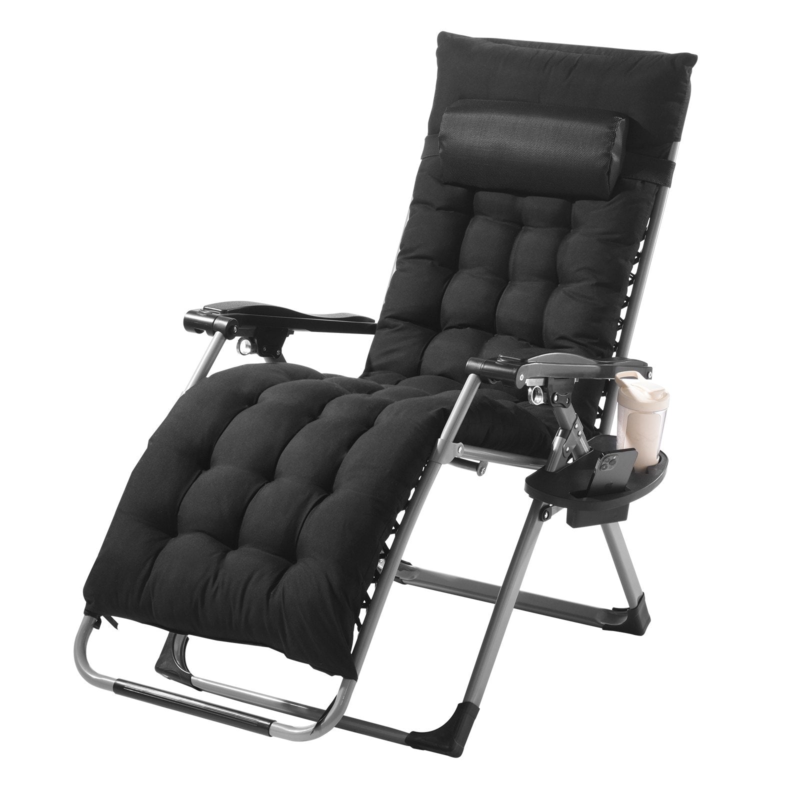 Zero Gravity Chair, 26 inch Zero Gravity Recliner Lounge Chair for Indoor and Outdoor, Adjustable Anti V952-LZLTYHHK26HSB9IHUV0