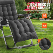 Zero Gravity Chair, 26 inch Zero Gravity Recliner Lounge Chair for Indoor and Outdoor, Adjustable Anti V952-LZLTYHHK26HSB9IHUV0
