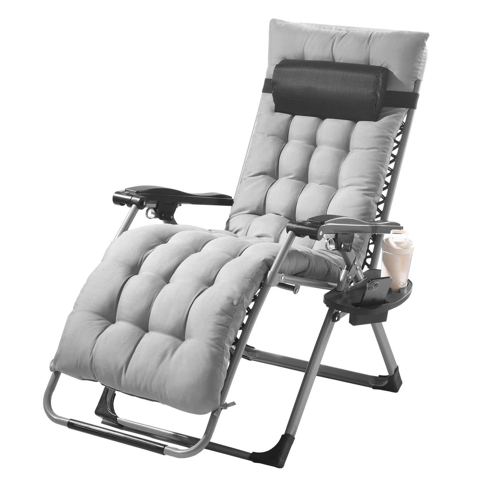 Zero Gravity Chair, 26 inch Zero Gravity Recliner Lounge Chair for Indoor and Outdoor, Adjustable Anti V952-LZLTYHS26HHKDFO3ZV0